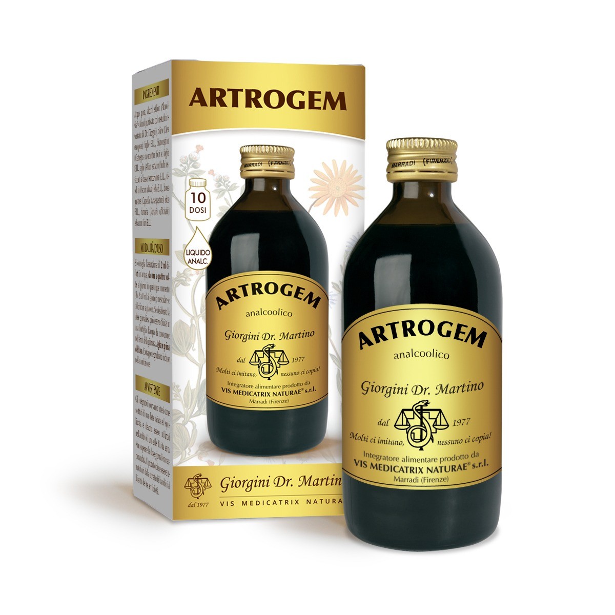 ARTROGEM 200ml per il benessere delle articolazioni liquido analcolico