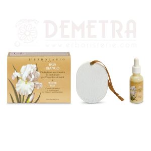 Iris Bianco Medaglione per Cassetti e Armadi Novità L’Erbolario