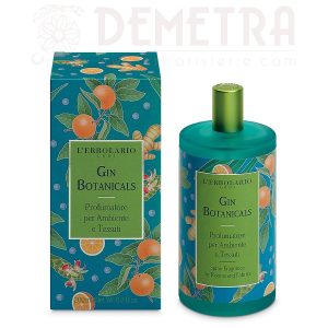 Gin Botanicals Profumatore per Ambiente e Tessuti agrumato, aromatico 200ml L’Erbolario