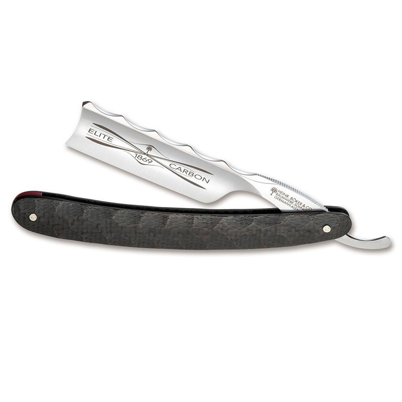 Boker rasoio a mano libera Elite Carbon 6/8 punta spagnola - immagine 2