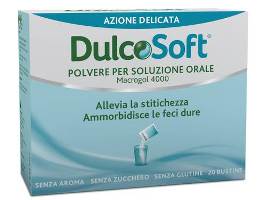 DULCOSOFT POLVERE PER SOLUZIONE ORALE 20 BUSTINE - immagine 2