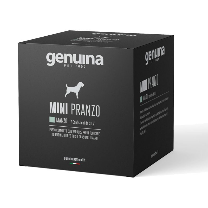 Genuina Natural Pet Food Box Mini Pranzo Manzo - immagine 2