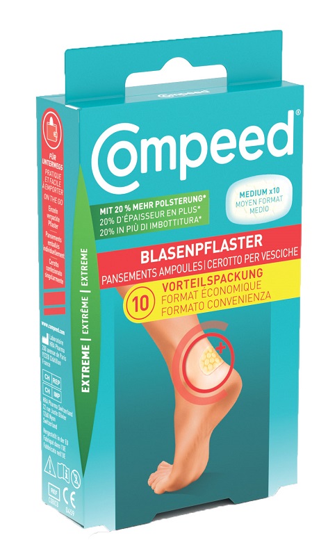 CEROTTI COMPEED PER VESCICHE MEDIO EXTREME 10 PEZZI - immagine 2