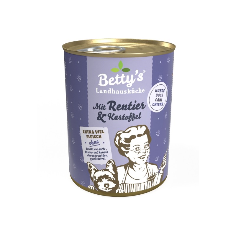 Betty’s Landhausküche Renna e Patate Umido per Cani - immagine 3