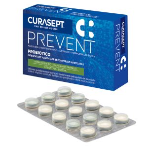CURASEPT PREVENT PROBIOTICO 14 COMPRESSE MASTICABILI