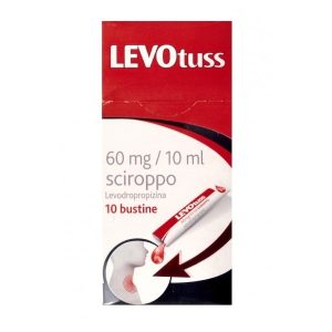 Levotuss 10 Bustine Sciroppo 60 mg/10 ml