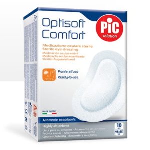 Pic Solution Tampone Oculare Optisoft Comfort 10 pz