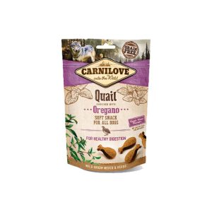 Carnilove SNACK PER CANI SEMIUMIDO Quaglia e Origano