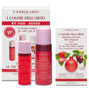 Linea Idratante Kit Viso I Colori dell’Orto di Erbolario