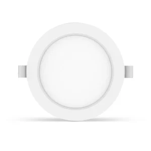 Faretto Led slim da incasso 18W Rotondo Cornice bianca Apertura 100 gradi Bianco caldo 3000K Aigostar