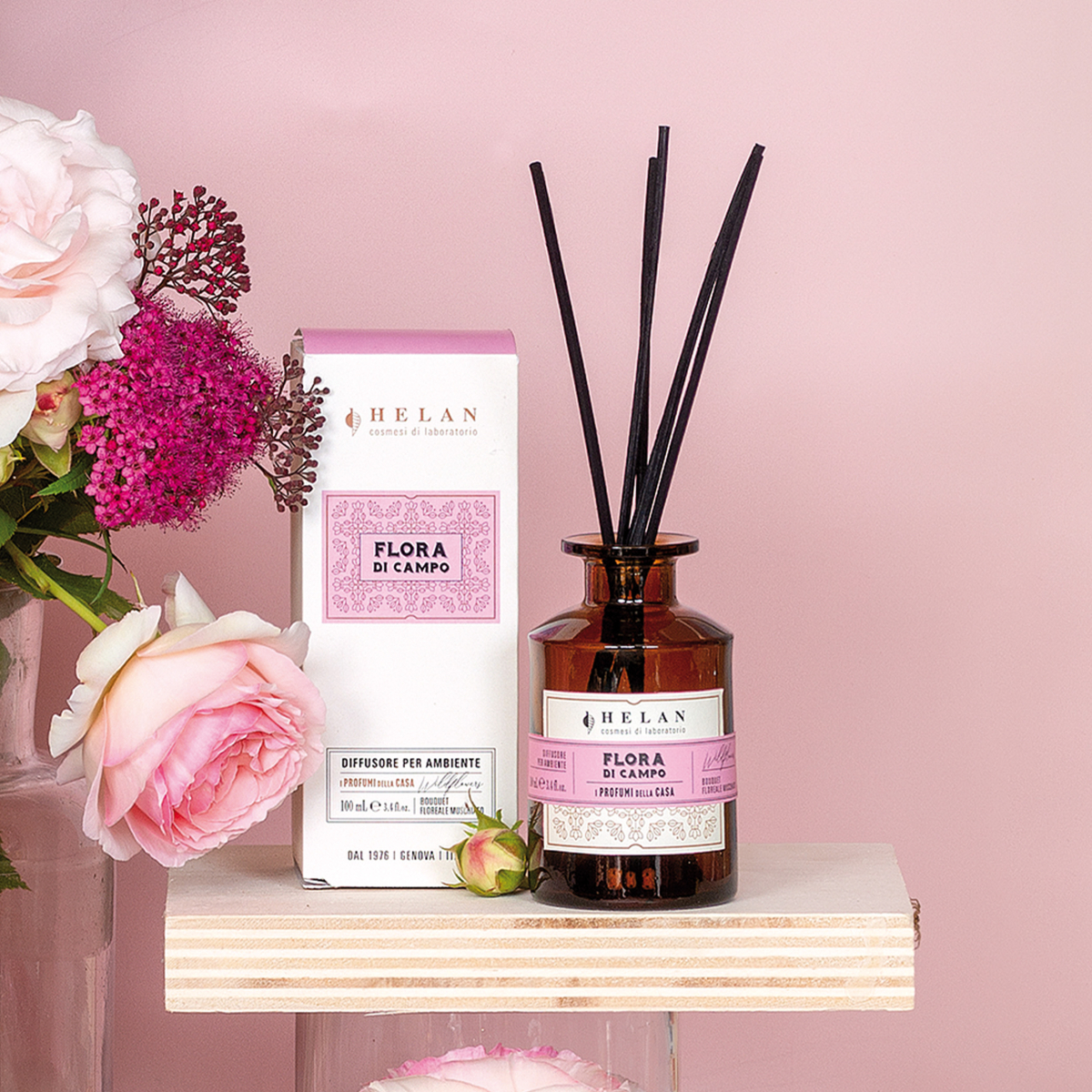 Diffusore Ambiente Flora di Campo 100ml di Helan