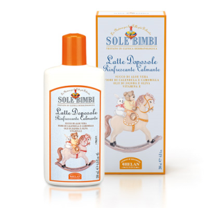 Sole Bimbi Latte Doposole Rinfrescante Calmante di Helan