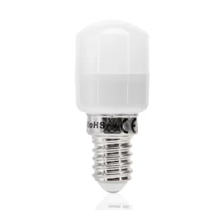 Lampadina Led da frigorifero E14 T26 2,5W Bianco caldo 3000K Aigostar