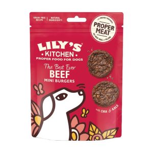 Lily’s kitchen snack per cani Snack Beef MINI BURGER al manzo