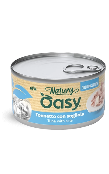 OASY Natury Cooking Broth Tonnetto con Sogliola
