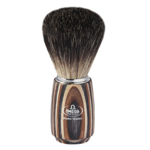 Pennello Da Barba Tasso Nero Omega 6752