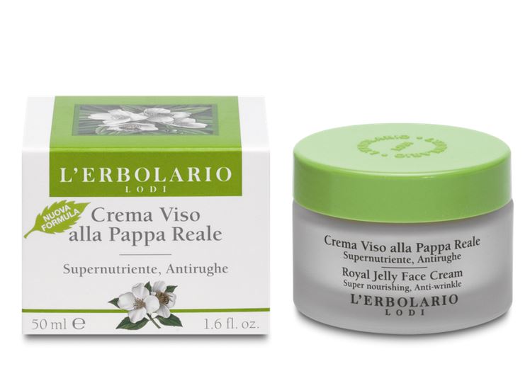 Crema Viso Antirughe supernutriente alla Pappa Reale 50 ml L’Erbolario