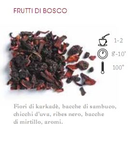 Infuso di Frutta Frutti di Bosco 100gr sfuso