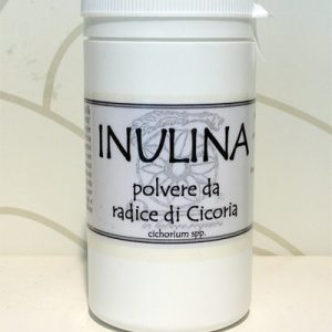 Inulina pura in polvere Solubile e gradevole perché senza sapore. Prebiotico naturale