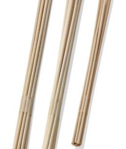 Bastoncini 25cm in rattan per diffusori. Immersi nell’essenza difondono nell’aria in modo costante