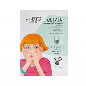Purobio for skin maschera viso peel off pelle grassa Olivia -2 versioni