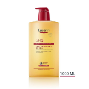 Eucerin pH5 Olio Detergente Doccia Pelle Sensibile 1000ml 1 Litro