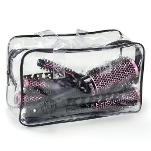 Kiepe kit 5 spazzole pure pink 13,20,25,33,43mm