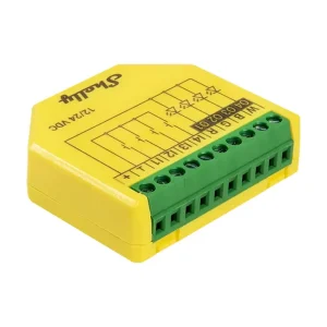 Shelly Plus RGBW PM 12-24V DC Controller dimmer Strisce Led Smart monitoraggio consumi WiFi Bluetooth