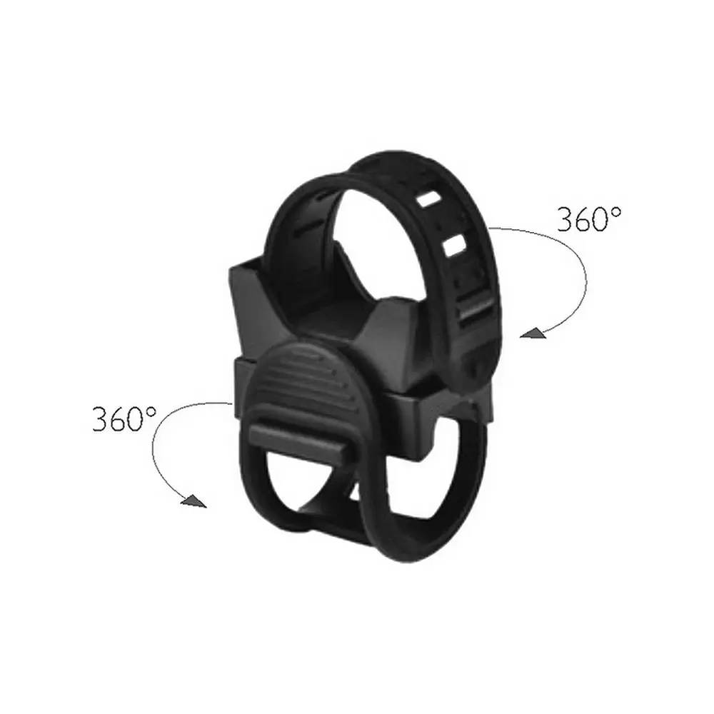 Supporto per Torcia Led da bicicletta Nero Novaline